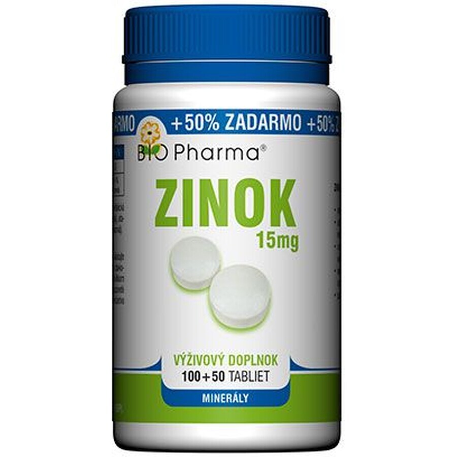 Bio Pharma Zinco 15 mg 150 compresse