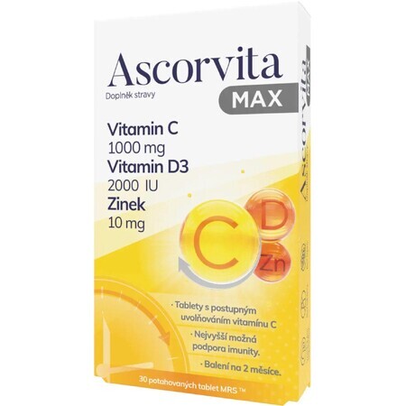 Ascorvita Max 30 tablets