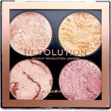 Revolution Cheek Kit Fresh Perspective, paletă de față 4 x 2,2 g