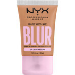 NYX Professionele Make-up Bare With Me Blur Tint 09 Licht Medium make-up 30 ml