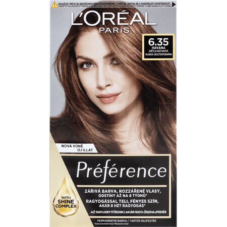 L'Oréal Paris Coloración Récital Preference 6.35/A3 Habana