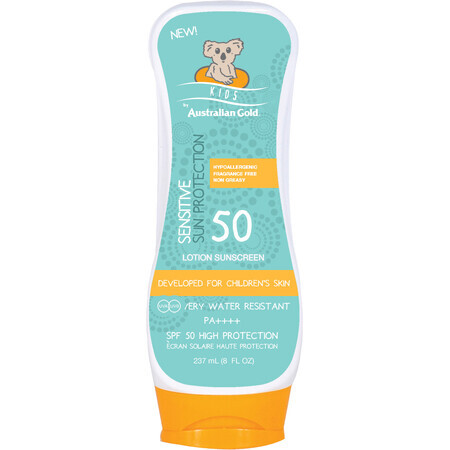 Australian Gold SPF 50 Lozione per bambini sensibili 237 ml