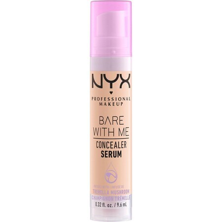 NYX Professional Makeup Bare With Me Siero e correttore 2in1 - tonalità 03 Vanilla 9,6 ml