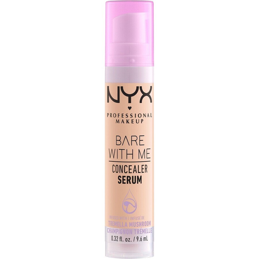 NYX Professional Makeup Bare With Me Siero e correttore 2in1 - tonalità 03 Vanilla 9,6 ml