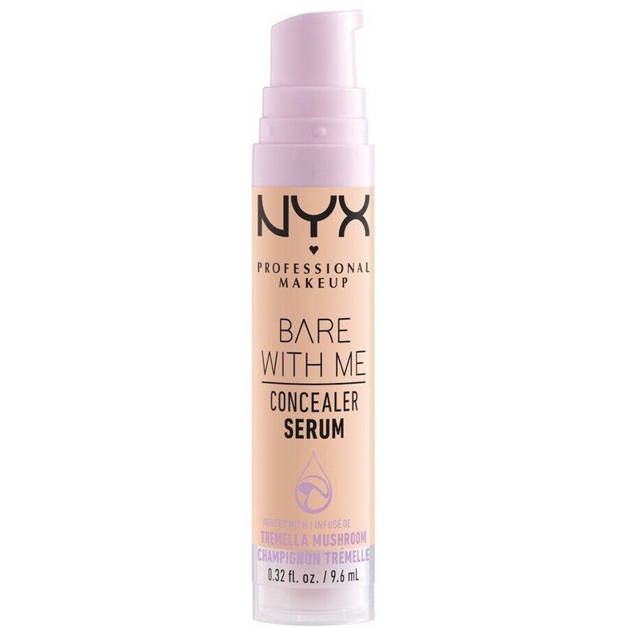 NYX Professional Makeup Bare With Me Siero e correttore 2in1 - tonalità 03 Vanilla 9,6 ml