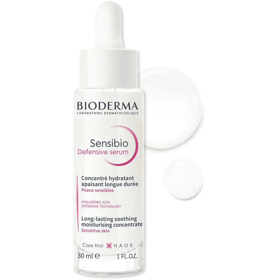 Bioderma Sensibio Defensief Serum, geconcentreerd kalmerend en verzachtend serum voor de gevoelige huid 30 ml