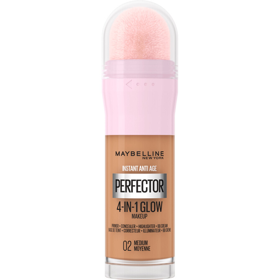 Maybelline New York Instant Perfector 4-in-1 Glow 02 Medium Highlighting Make-up 20 ml