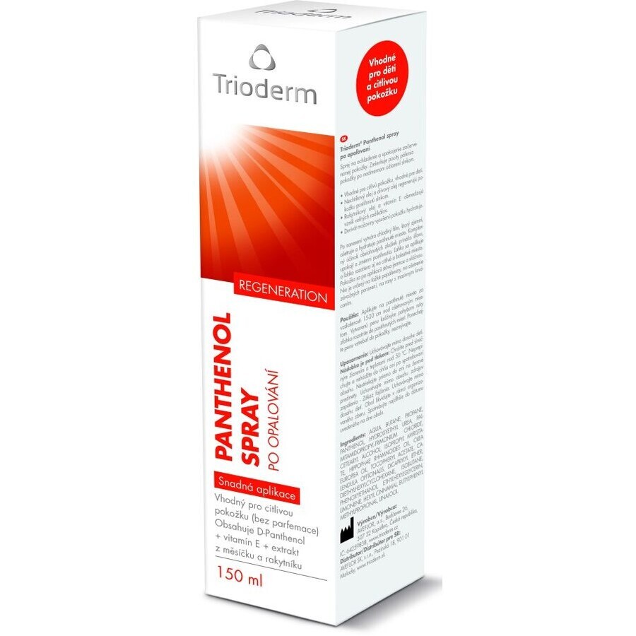 Trioderm Sun PANTHENOL SPRAY doposole rigenerante 150 ml