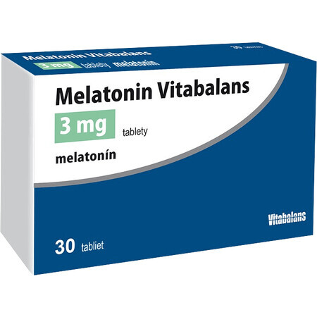 Vitabalans Oy Melatonina 3 mg 30 compresse