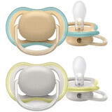 Philips Avent Ultra air chupete de aire neutro 0-6m 2 unidades