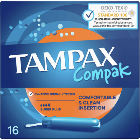 Tampax Compact Super plus 16 pcs