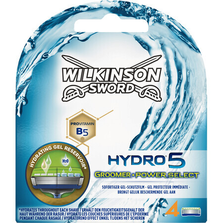 Wilkinson Sword Hydro 5 Tondeuse Vervangingskoppen 4 stuks