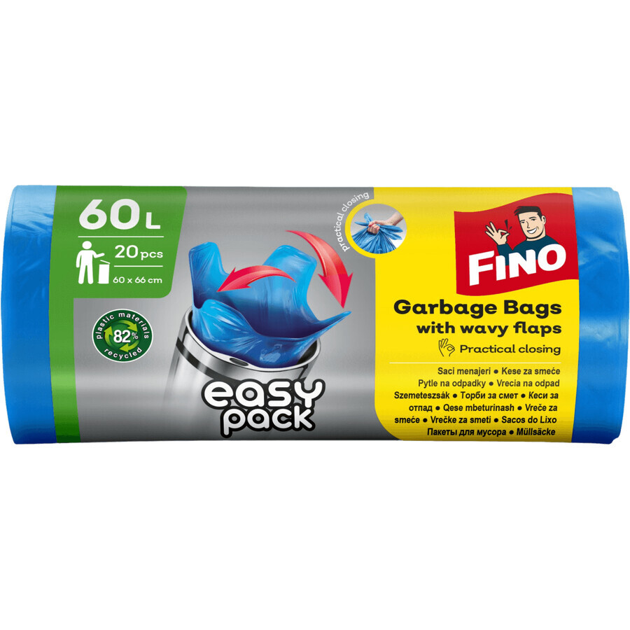 Sacchetti per lettiere Fino Easy Pack 20 x 60 l