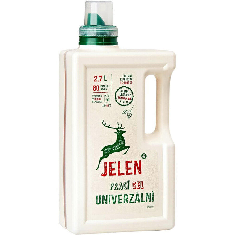 Gel di lavaggio universale Jelen, 60 lavaggi 2,7 l