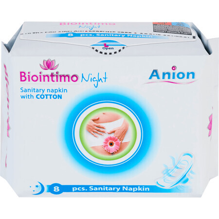 Biointimo anion Night Pads 8 pz.