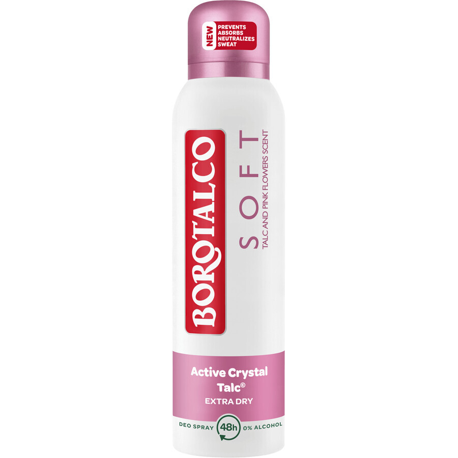 Borotalco Soft Talk & Pink Flower Deodorant Spray für Frauen 150 ml