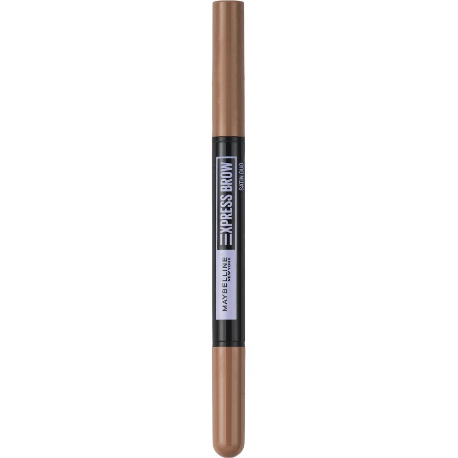 Maybelline New York NY Express Brow Satin Duo 01 Matita e polvere per sopracciglia biondo scuro