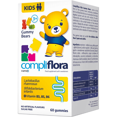 Orsetti Compliflora KIDS in gelatina 60 pz.