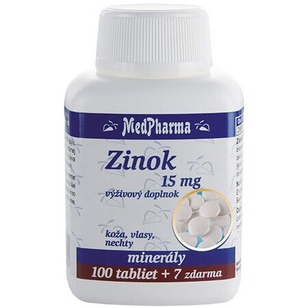 MedPharma Zinco 15 mg 107 compresse