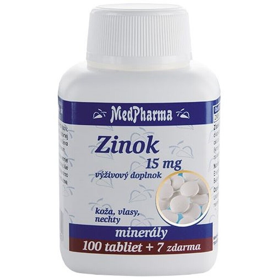 MedPharma Zinco 15 mg 107 compresse