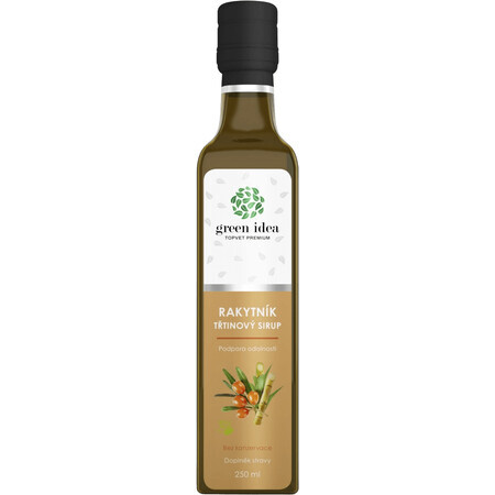 Topvet Premium Verde Idea Sciroppo di olivello spinoso in vetro 250 ml