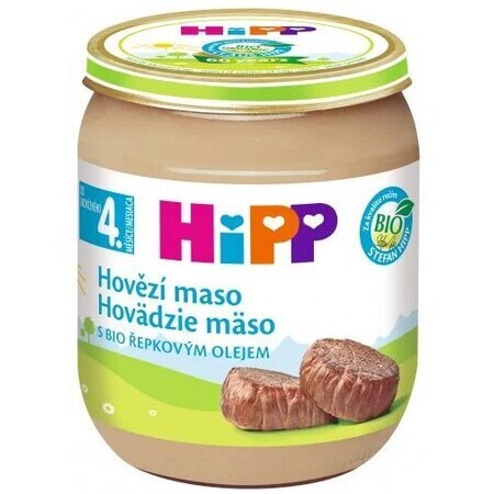 HiPP Piure de vită bio 125 g