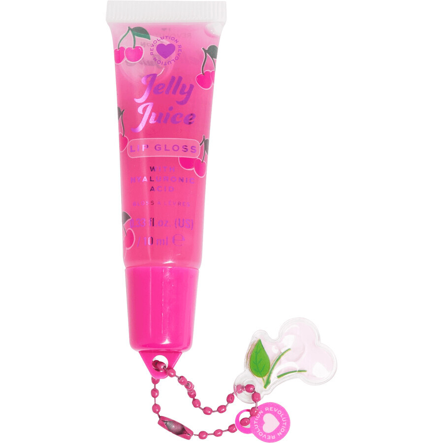 I Heart Revolution Jelly Juice Lip Tubes - Kersen Lipgloss 10 ml