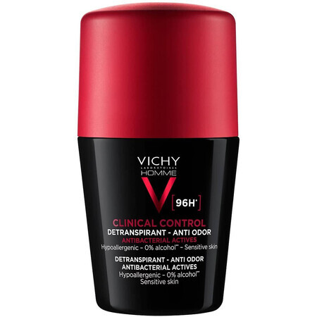 Vichy Homme 96H Antitranspirante Antiolor 50 ml