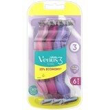 Gillette Venus Simply Venus3 Rasoio usa e getta Multicolore 6 pz.