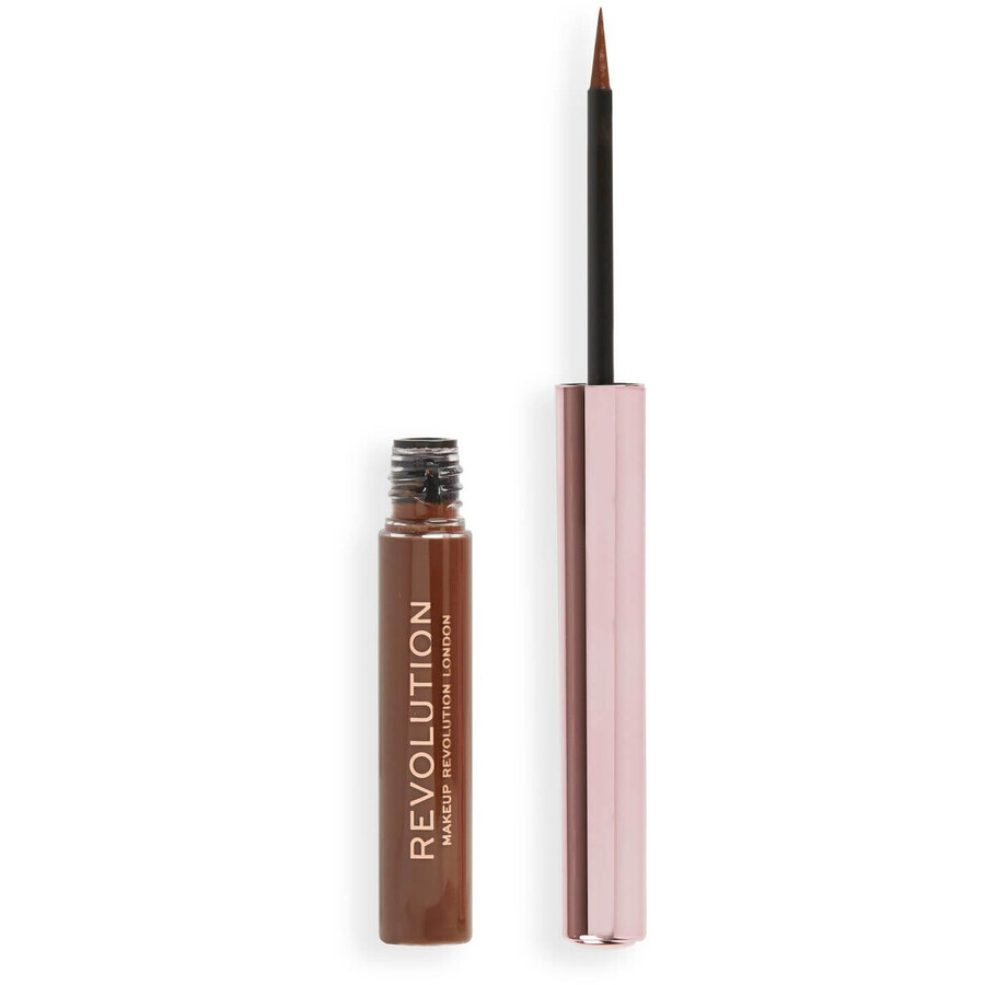 Revolution Super Flick Liquid Eyeliner Bruin 2.4 ml