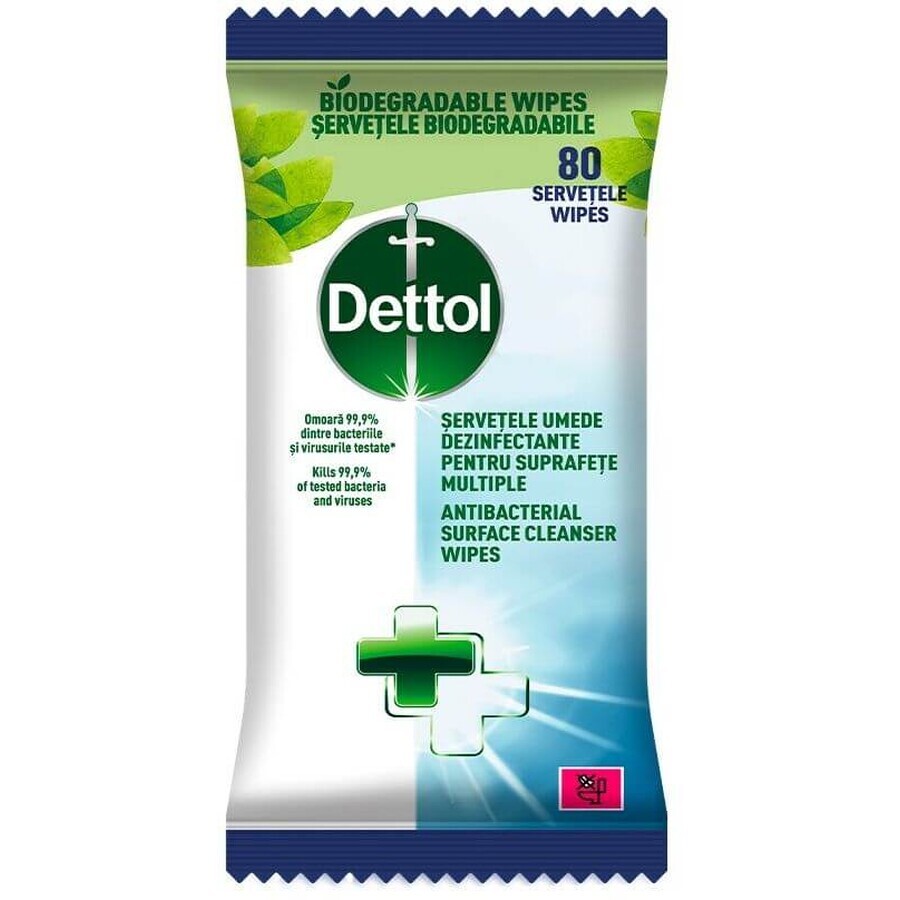 Dettol Salviette per superfici 5 x 80 pz.