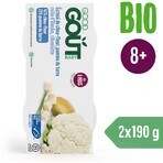 Good Goût Cabillaud bio au chou-fleur et aux pommes de terre 2 x 190 g