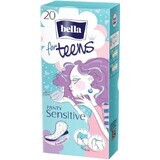 Bella for teens Sensitive pads for underpants 20 pcs