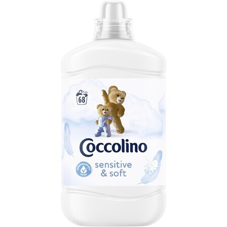 Coccolino Balsamo per bucato bianco sensibile 1,7 l