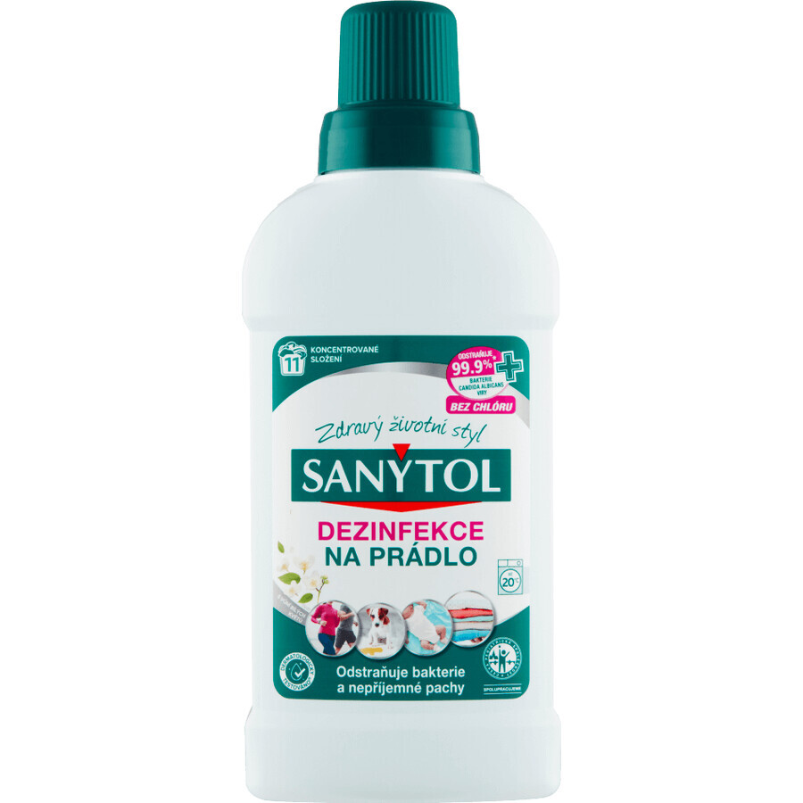 Sanytol Dezinfectant pentru rufe Flori albe 500 ml