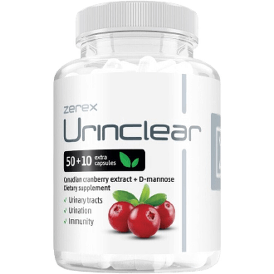 Zerex Canadian Cranberry Urinclear 60 capsule