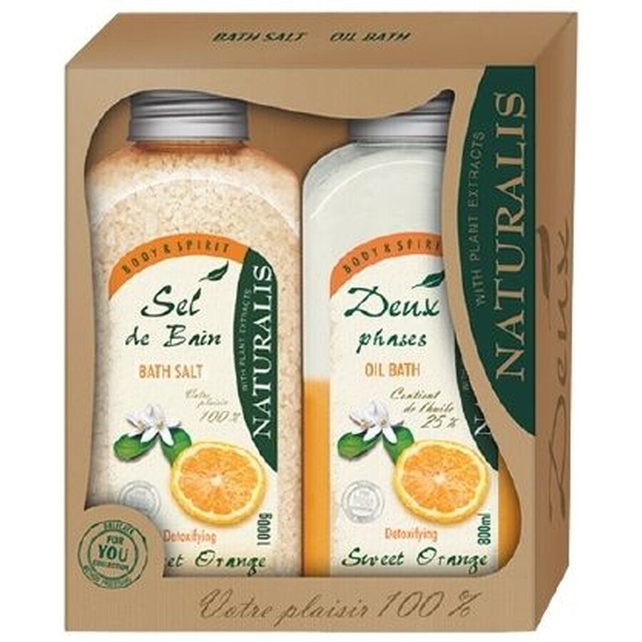 Naturalis Bad Süße Orange 800ml+1000g