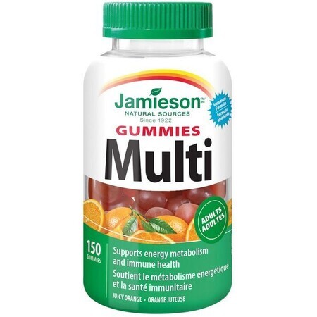 Jamieson Multi Gummies for adults 150 tablets