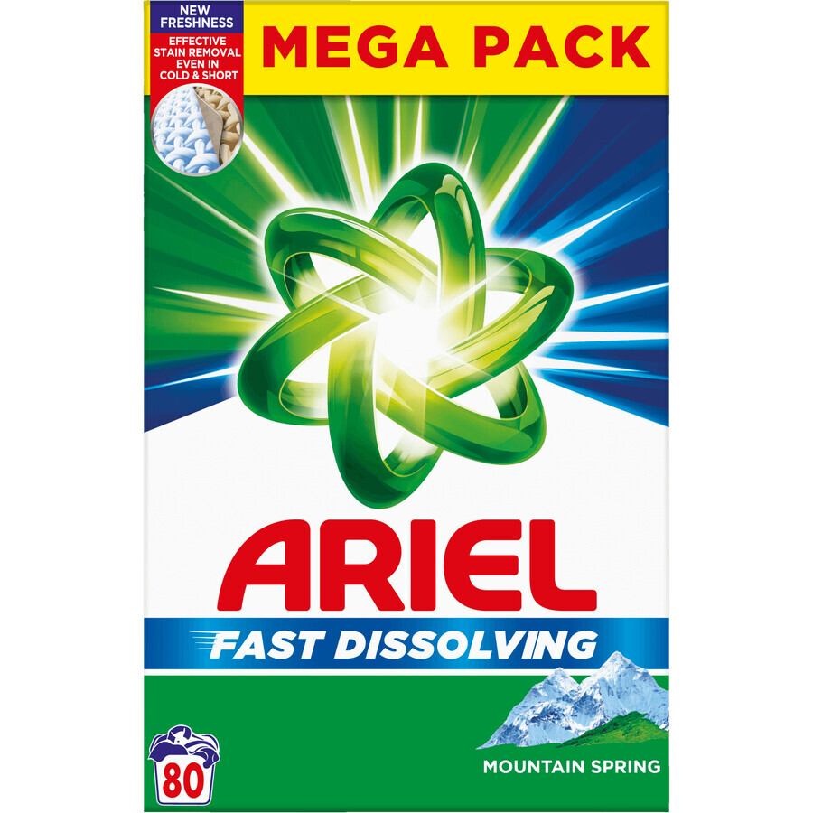 Ariel Mountain Spring Detergente 4,4 kg