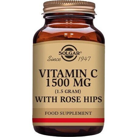 Solgar Vitamine C avec cynorrhodon 1500 mg