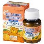 Dr. Muller Müller Müller's Teddy Bears® Comprimés à sucer au goût de mandarine et à la vitamine C 45 pièces