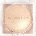 Revolution Beam Bright Bronze Baddie, iluminator compact cu pudră 2,45 g