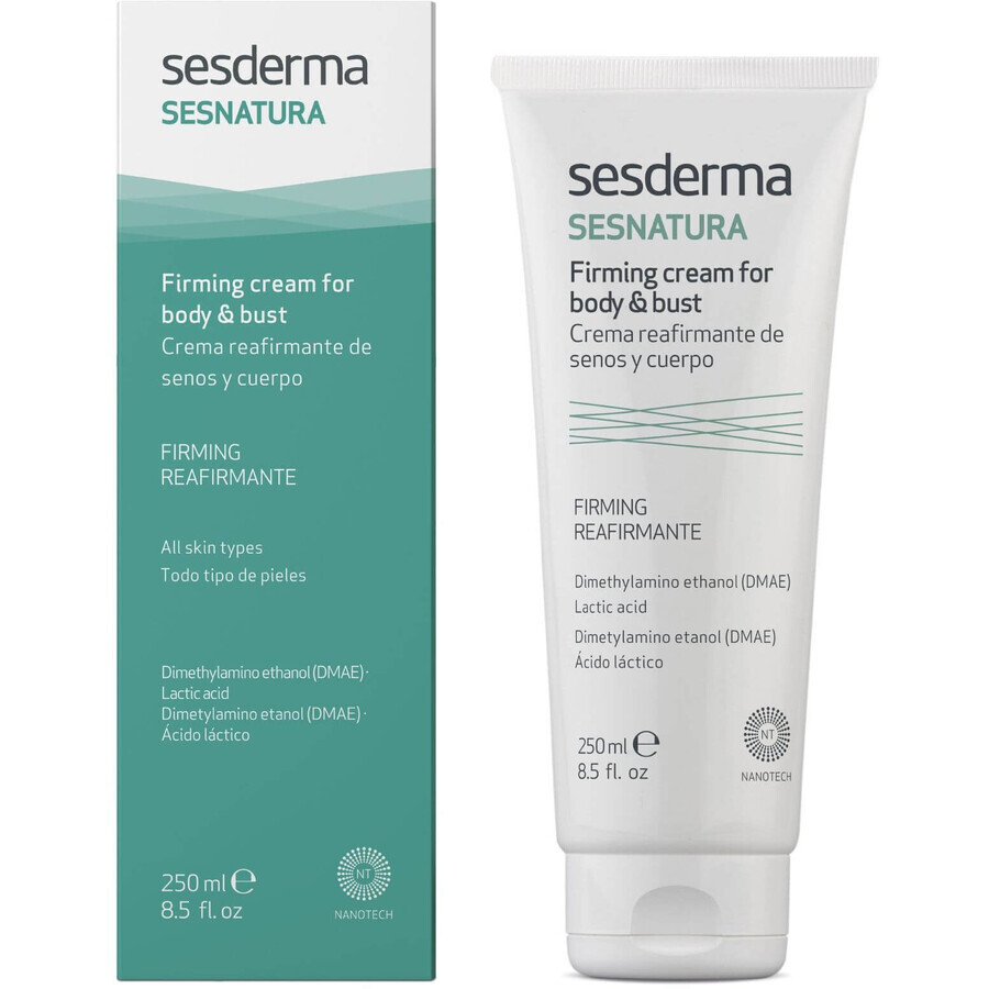 Sesderma Sesnatura cremă de fermitate pentru corp și bust 250 ml