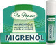 Olio per massaggi Dr Popov Migrenol Roll-on 6 ml