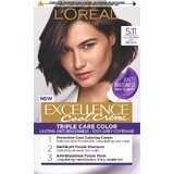 L'Oréal Paris Excellence Cool Creme Permanent Colour 5.11 Ultra ash light brown