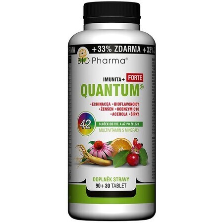 Bio Pharma Quantum Immunity+Forte 42 ingredienti 120 compresse