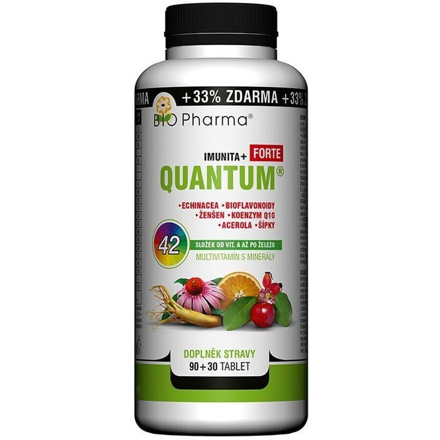 Bio Pharma Quantum Immunity+Forte 42 ingredienti 120 compresse