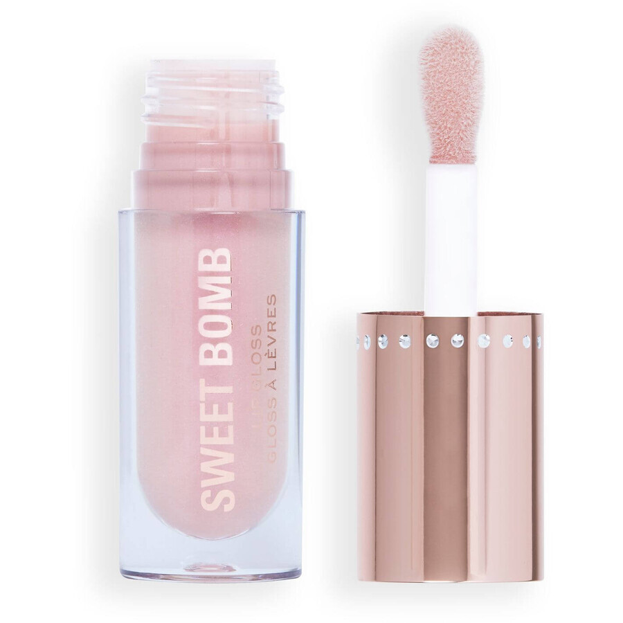 Revolution Sweet Bomb Vanilla Ice White Holo Lip Gloss 4.5 ml