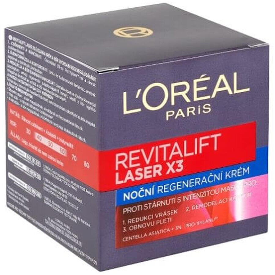 L'Oréal Paris Revitalift Laser X3 Crema Notte 50 ml