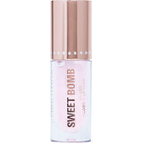 Revolution Sweet Bomb Lip Gloss Candyfloss Pink Glitter Lip Gloss 4.5 ml